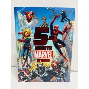 Marvel 5 Minute Stories Kids Children’s Fun Books